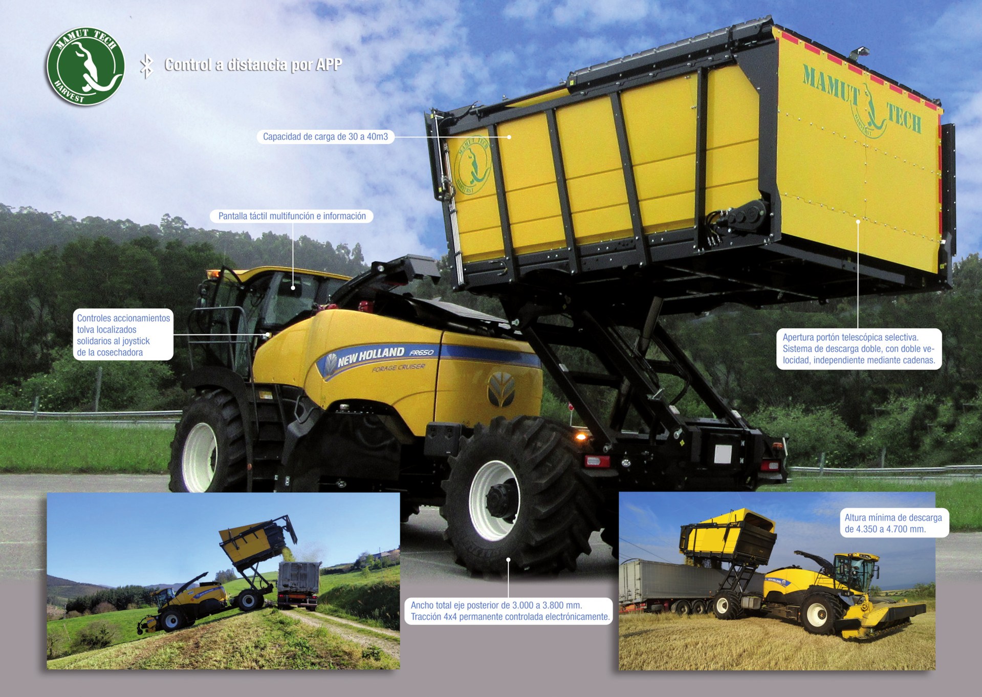 Design and configurable options tailored to the client. Conversion applicable to new or pre-owned equipment.
